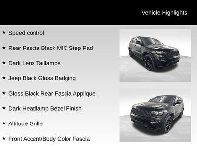 2020 Jeep Grand Cherokee Altitude 4x2