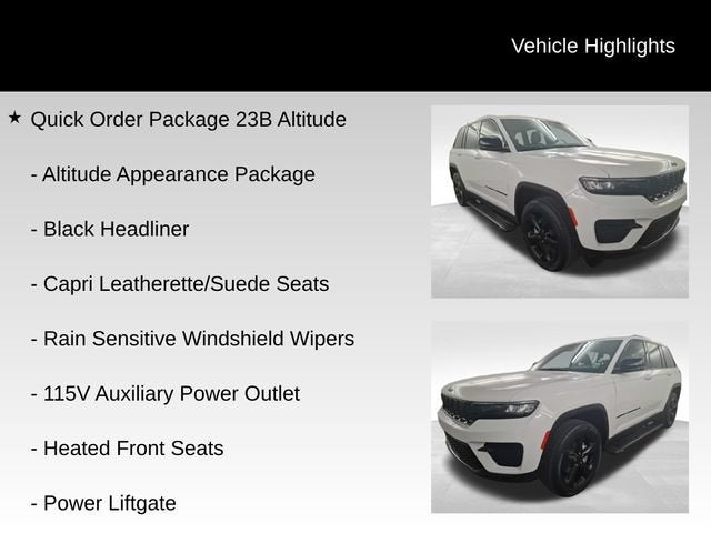 2023 Jeep Grand Cherokee Altitude 4x2