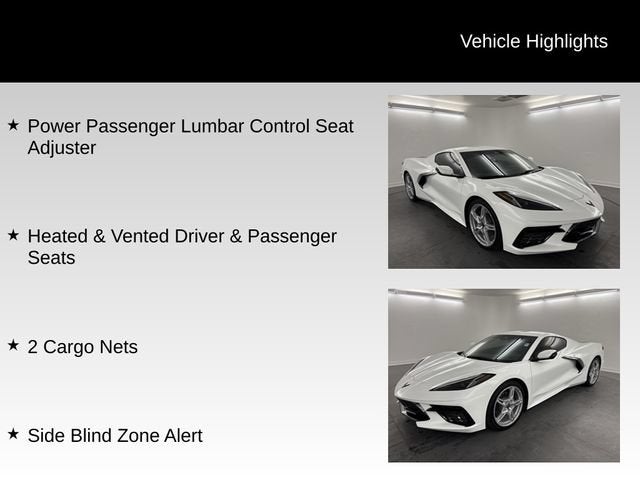 2025 Chevrolet Corvette Stingray 2LT