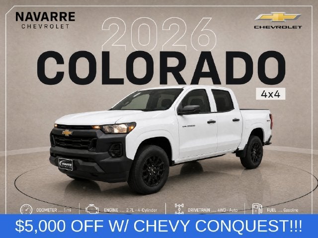 2026 Chevrolet Colorado WT