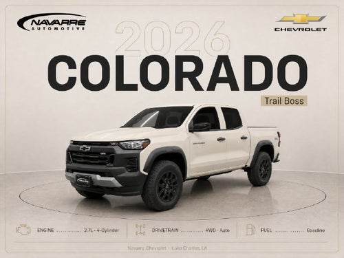 2026 Chevrolet Colorado Trail Boss