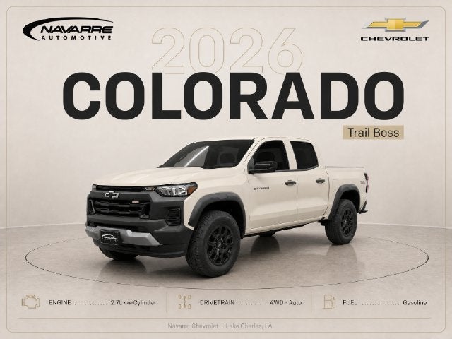 2026 Chevrolet Colorado Trail Boss