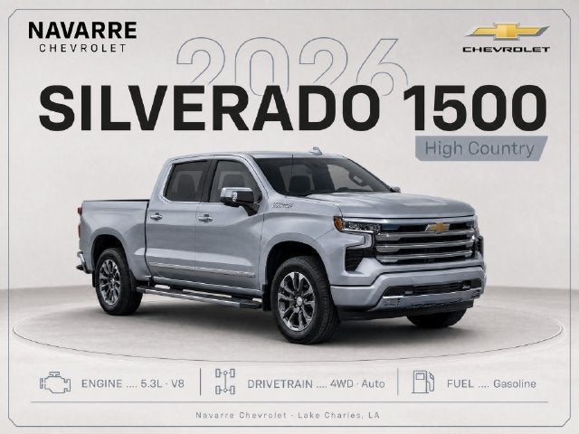 2026 Chevrolet Silverado 1500 High Country