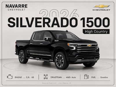 2026 Chevrolet Silverado 1500 High Country