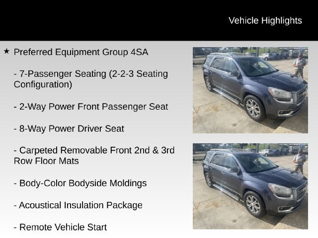2013 GMC Acadia SLT