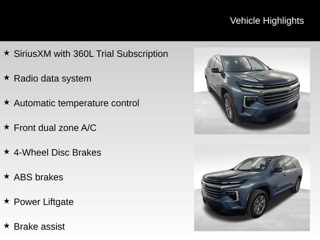2025 Chevrolet Traverse LT