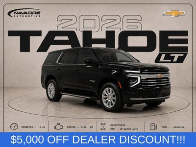 2026 Chevrolet Tahoe LT