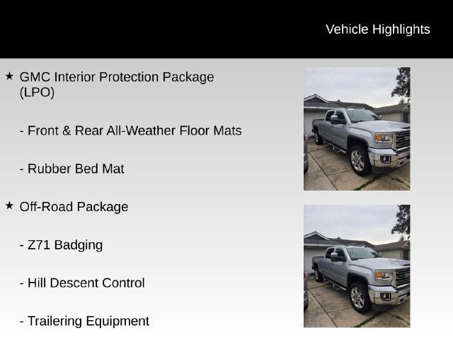 2017 GMC Sierra 2500 HD SLT