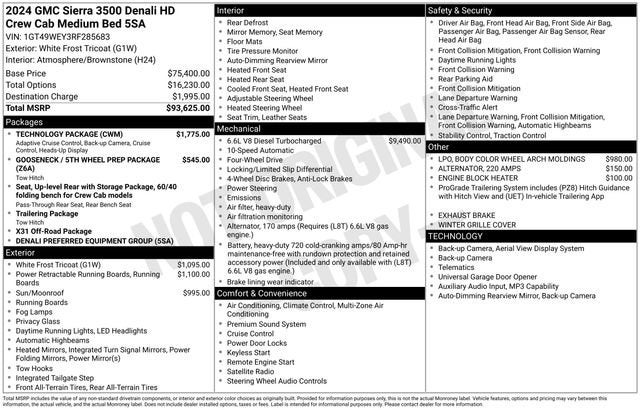 2024 GMC Sierra 3500 HD Denali