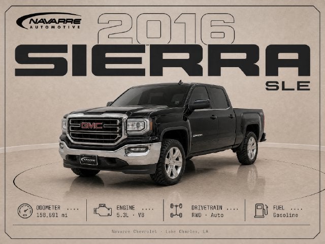 2016 GMC Sierra 1500 SLE