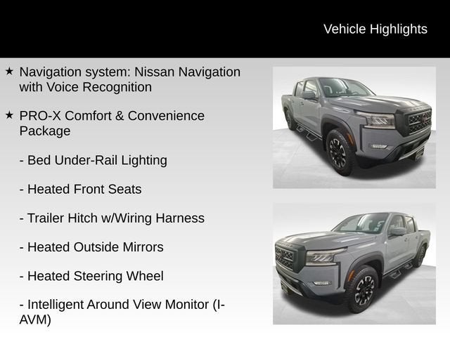 2022 Nissan Frontier Crew Cab PRO-X 4x2