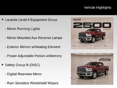 2022 RAM 2500 Laramie Crew Cab 4x4 6'4" Box
