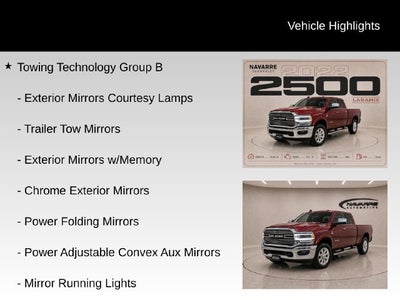2022 RAM 2500 Laramie Crew Cab 4x4 6'4" Box