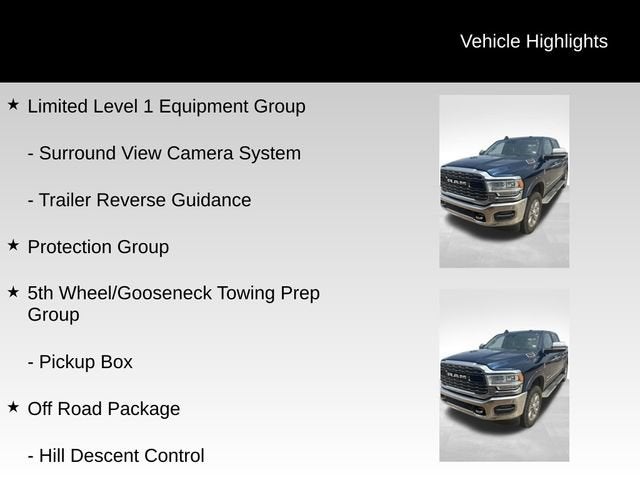 2020 RAM 2500 Limited Crew Cab 4x4 6'4" Box
