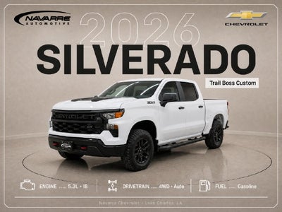 2026 Chevrolet Silverado 1500 Custom Trail Boss