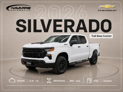 2026 Chevrolet Silverado 1500 Custom Trail Boss