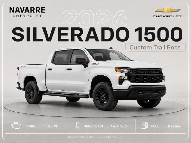 2026 Chevrolet Silverado 1500 Custom Trail Boss
