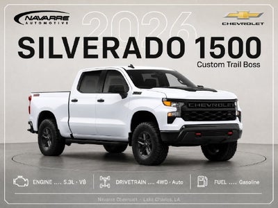 2026 Chevrolet Silverado 1500 Custom Trail Boss