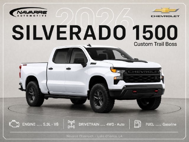 2026 Chevrolet Silverado 1500 Custom Trail Boss