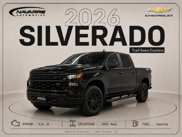 2026 Chevrolet Silverado 1500 Custom Trail Boss