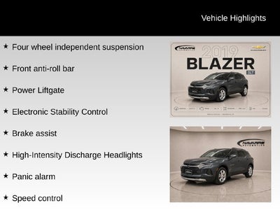 2019 Chevrolet Blazer 4DR FWD LT
