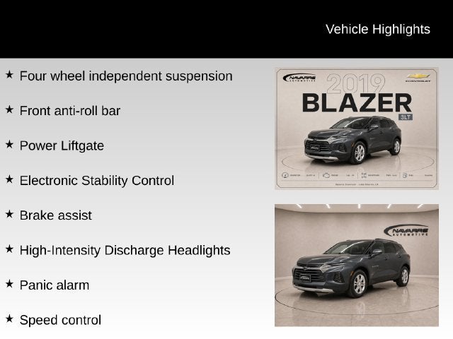 2019 Chevrolet Blazer 4DR FWD LT