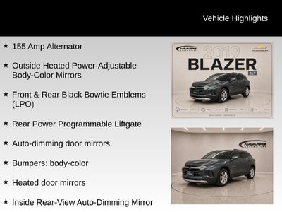 2019 Chevrolet Blazer 4DR FWD LT