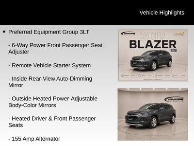 2019 Chevrolet Blazer 4DR FWD LT