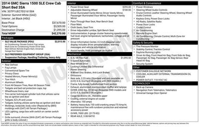 2014 GMC Sierra 1500 SLE