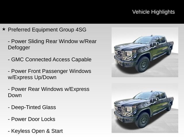 2024 GMC Sierra 1500 AT4X