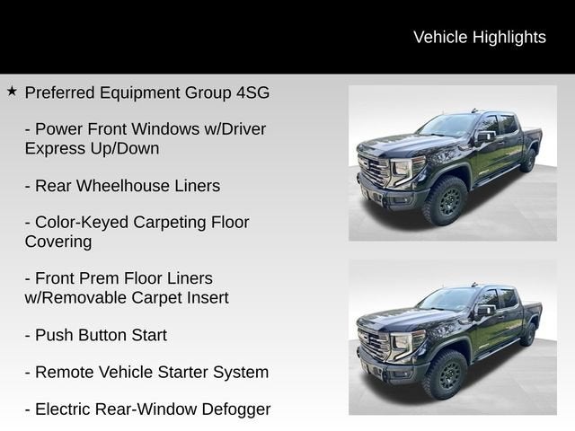 2024 GMC Sierra 1500 AT4X