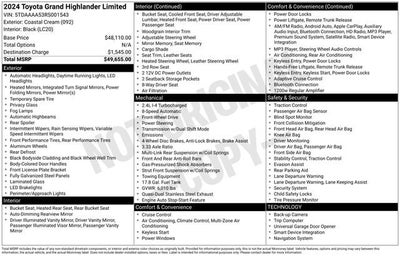 2024 Toyota Grand Highlander Limited