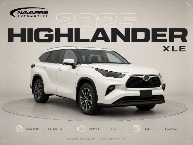 2025 Toyota Highlander XLE