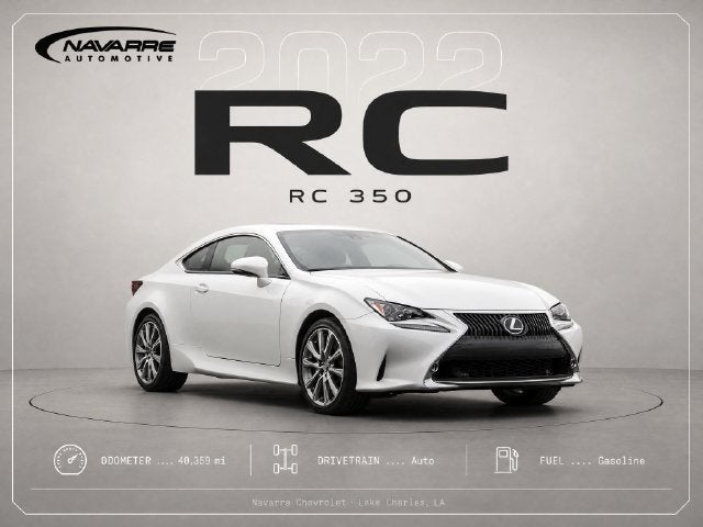 2022 Lexus RC