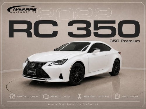 2022 Lexus RC RC 350