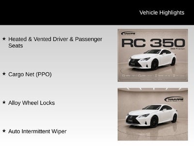 2022 Lexus RC RC 350
