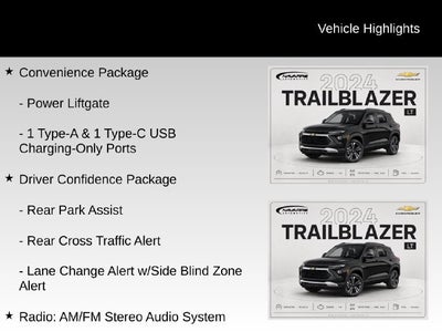 2024 Chevrolet Trailblazer LT