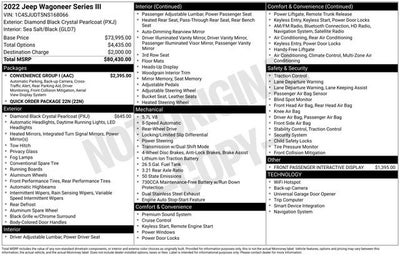 2022 Jeep Wagoneer Series III