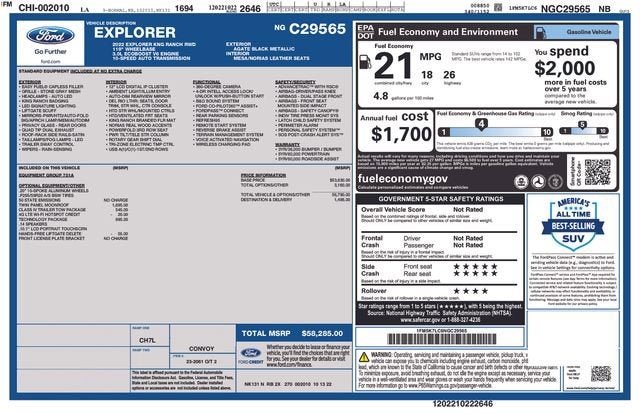 2022 Ford Explorer King Ranch