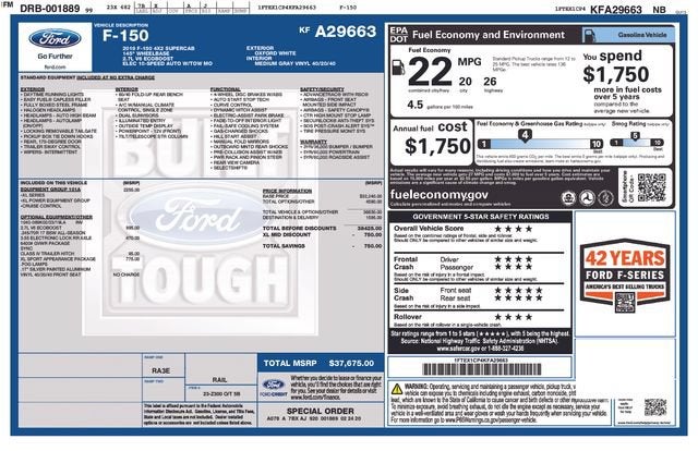2019 Ford F-150 XL