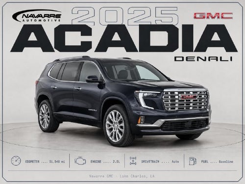 2025 GMC Acadia Denali
