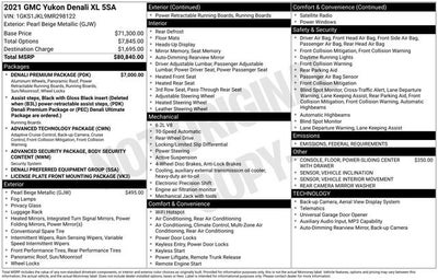 2021 GMC Yukon XL Denali