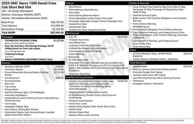 2025 GMC Sierra 1500 Denali