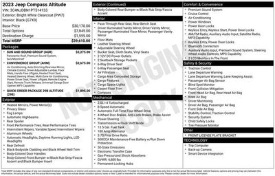 2023 Jeep Compass Altitude