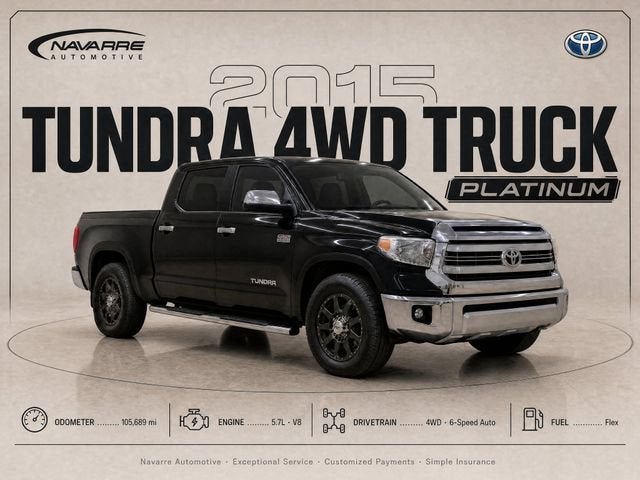 2015 Toyota Tundra 4WD Truck