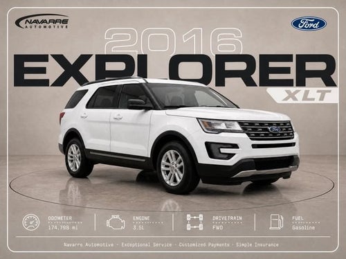 2016 Ford Explorer XLT