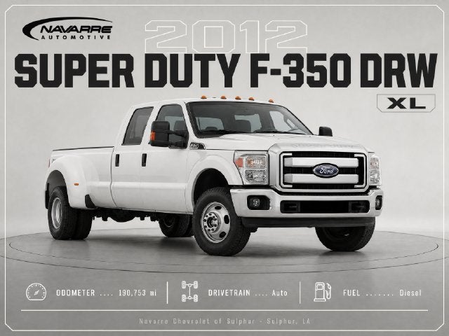 2012 Ford Super Duty F-350 DRW XL
