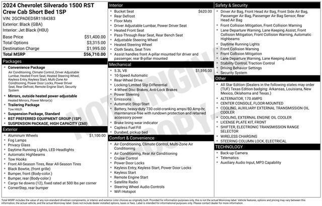 2024 Chevrolet Silverado 1500 RST