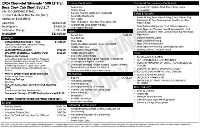 2024 Chevrolet Silverado 1500 LT Trail Boss