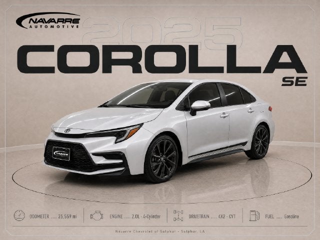 2025 Toyota Corolla SE